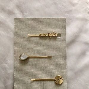 Gold Anthropologie Scorpio Bobby Pins!!